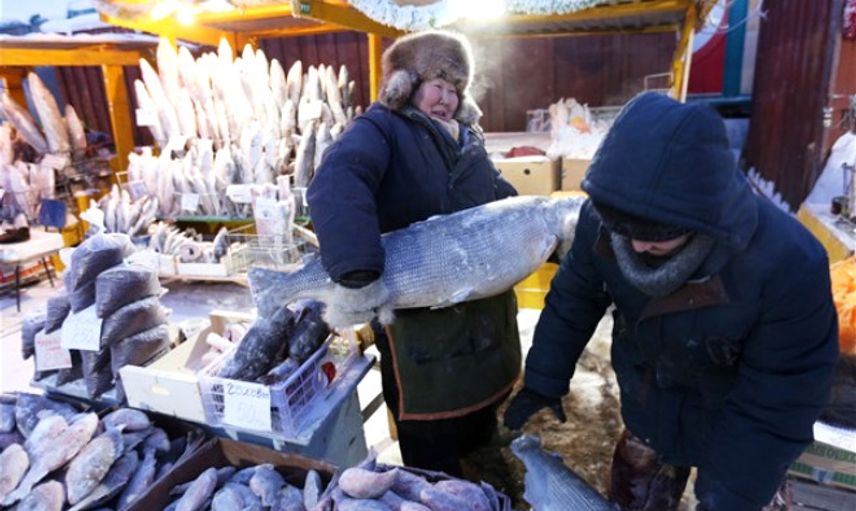 Hayatın Eksi 64 Derecede Devam Ettiği Yakutsk Şehrinden İlginç Kareler