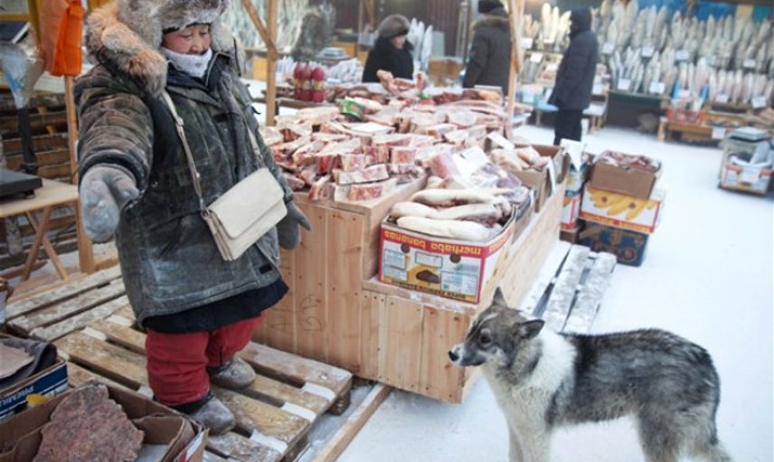 Hayatın Eksi 64 Derecede Devam Ettiği Yakutsk Şehrinden İlginç Kareler