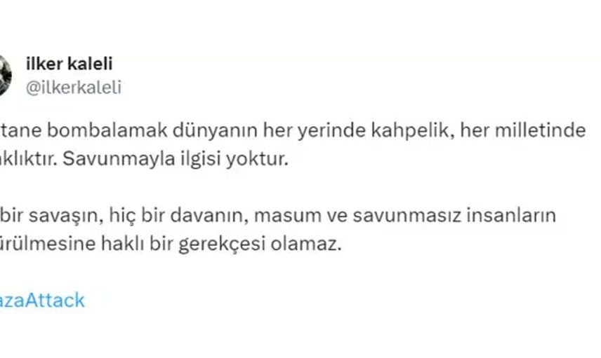 Sanat camiasına örnek olsun: Zulme sessiz kalmadılar, ünlü isimlerden Filistin’e destek mesajları