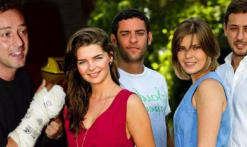 Kaza geçirdi