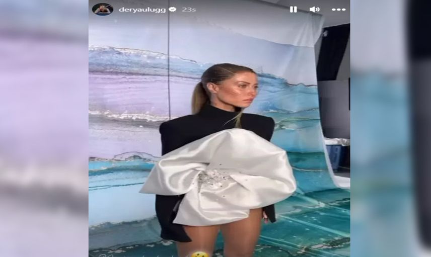 Derya Uluğ da külot trendine uydu: Bir bakan bir daha baktı! ''Altına bir şey giymedi sandım''