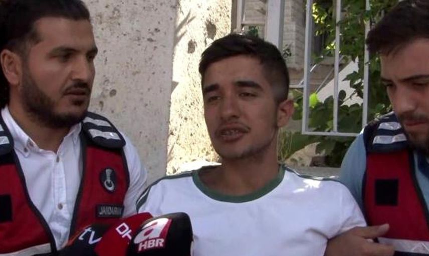 Şort ve terlik bulundu