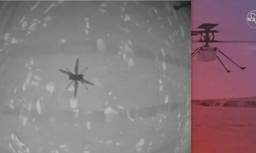 Ingenuity: NASA Mars'ta ilk Kez Helikopter Uçurdu