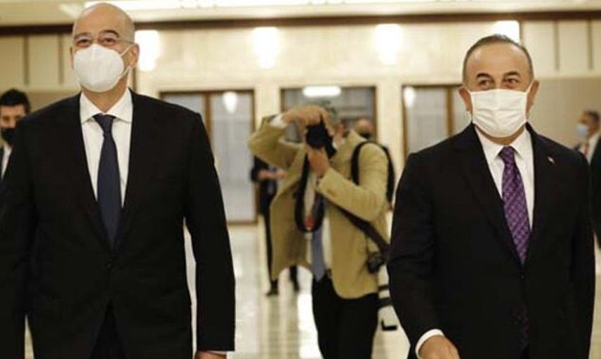 Dışişleri Bakanı Mevlüt Çavuşoğlu ve Yunan Mevkidaşı Nikos Dendias'ı Manşetten Verdiler!