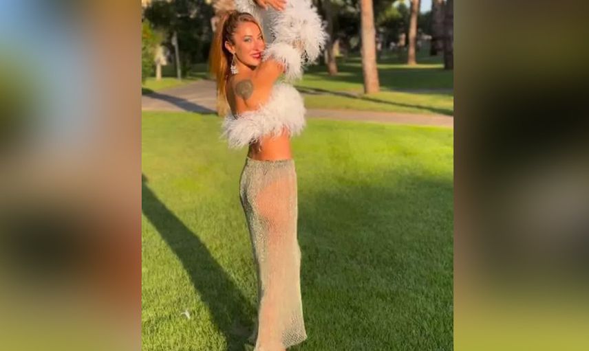 Şeffaf elbisesiyle yaptığı dansa gelen yorumlar Merve Oflaz’ı çıldırttı: Terbiyesiz hadsiz!