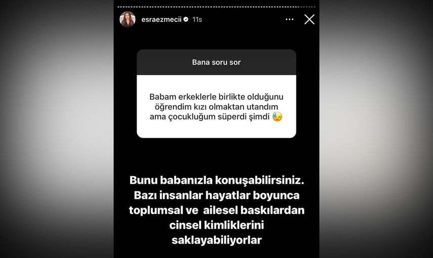 'Babam başka erkeklerle...'
