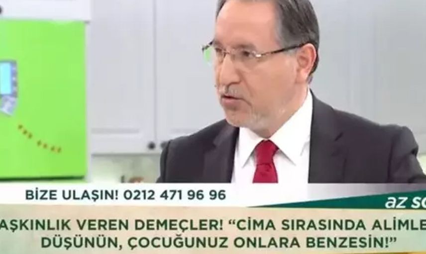 Zahide Yetiş'in sunduğu sahur programında konu cinselliğe gelince Mustafa Karataş çileden çıktı!