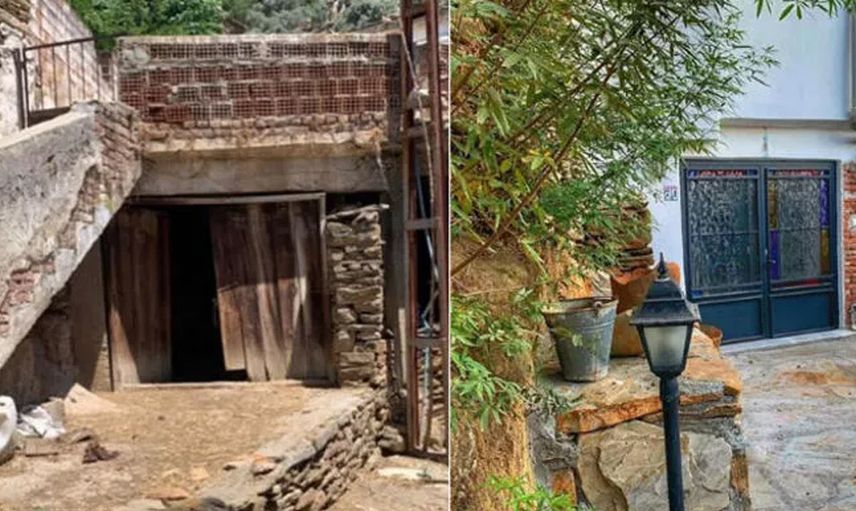 Muğla'da 50 Bin Liraya Aldıkları Evi Lüks Daireye Dönüştürdüler!