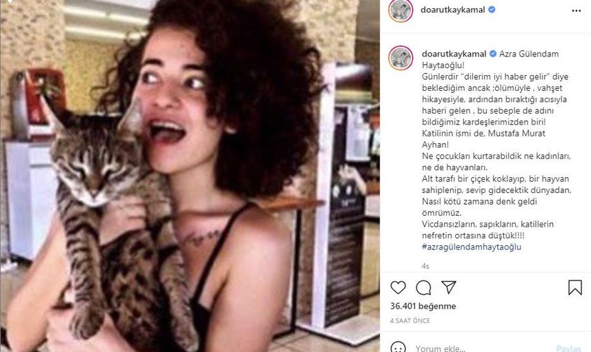 Ünlü İsimler Azra Gülendam Haytaoğlu'nun Ardından İsyan Etti!