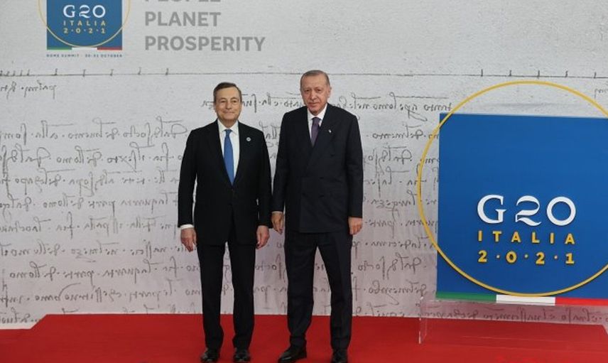 Liderler Roma'da Buluştu! İşte G20'den İlk Kareler