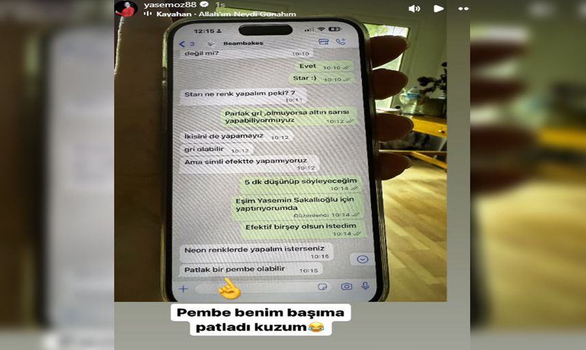 Sakallıoğlu'ndan bu yanlış anlaşılmaya dair yine esprili bir açıklama geldi...
