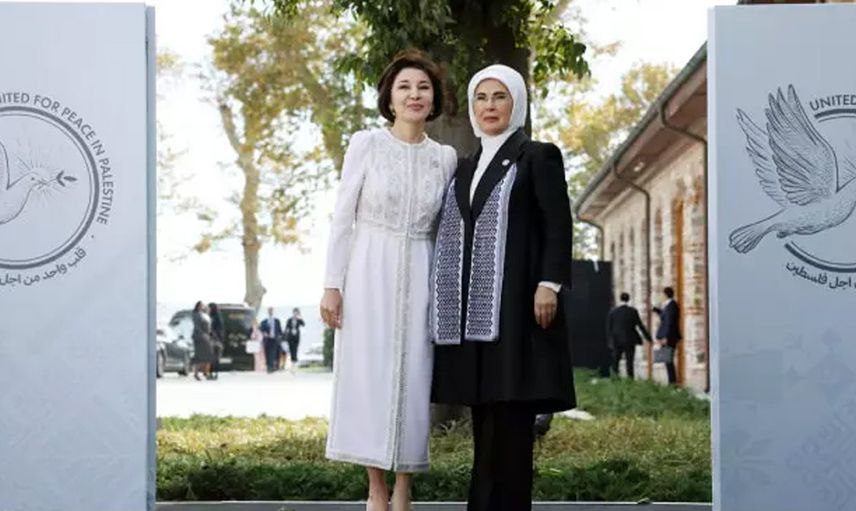 Dünya liderlerinin eşleri Filistin için İstanbul'da toplandı: Emine Erdoğan'dan yankı uyandıran sözler!