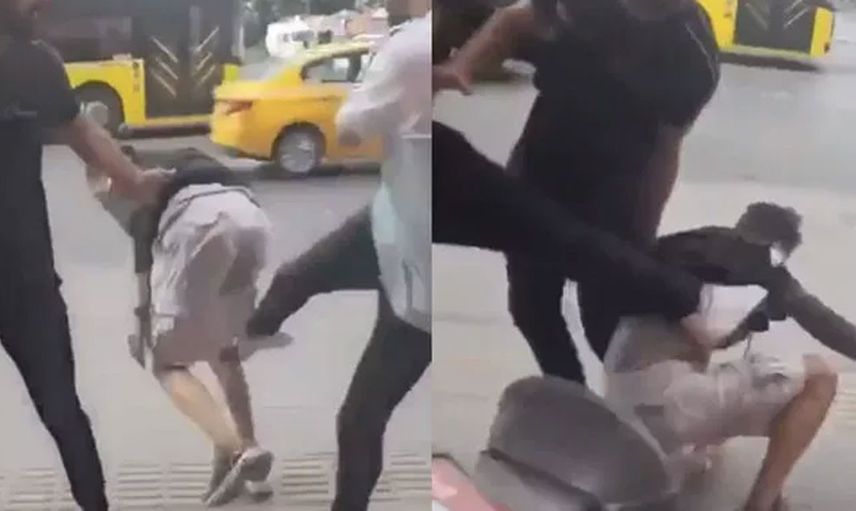 İstanbul’da korkutan olay! Köpeğe yaptıkları ağızları açık bıraktı! Linç edilmekten son anda kurtuldu