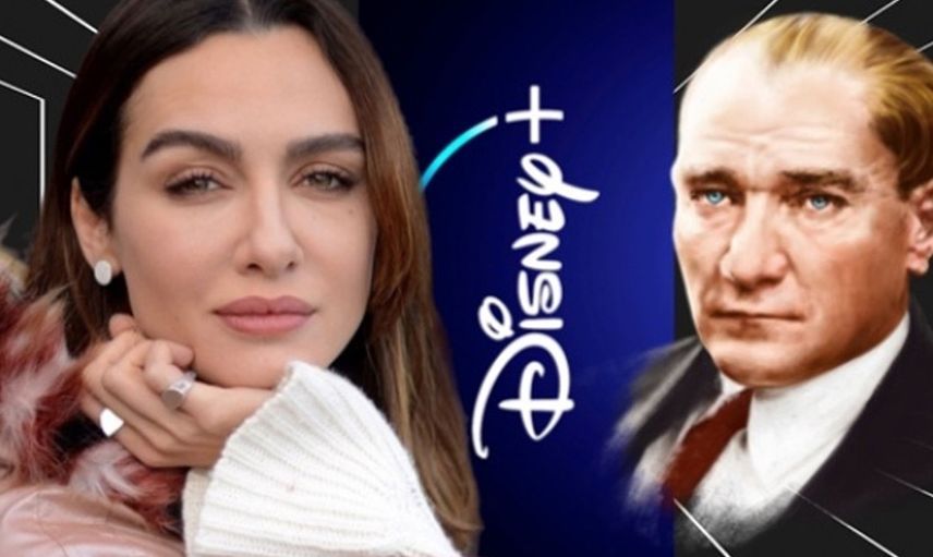 Birce Akalay ve Hazal Kaya'nın maskesi düştü! Ünlü oyunculardan Atatürk dizisini iptal eden Disney için skandal açıklamalar geldi