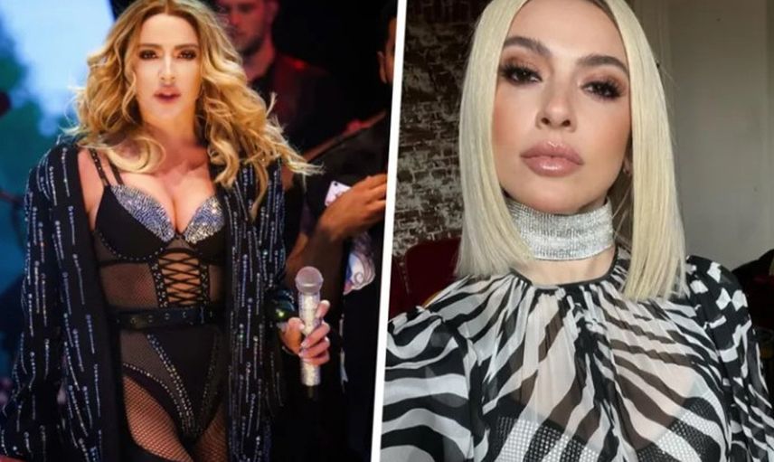 Muhafazakâr eski kocaya inat Hadise’den iç çamaşırsız elbiseyle dans