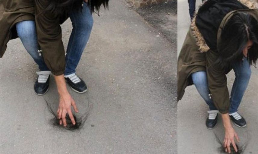 Evladını Arayan Engelli Annenin Saçlarını Tutam Tutam Yoldular!