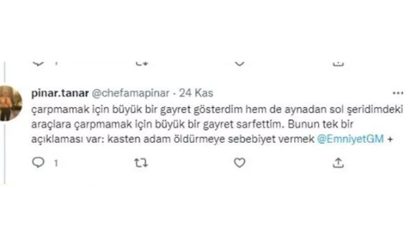 "İki kamyon şoförü araçtan inmemi istedi, karakola sürdüm"