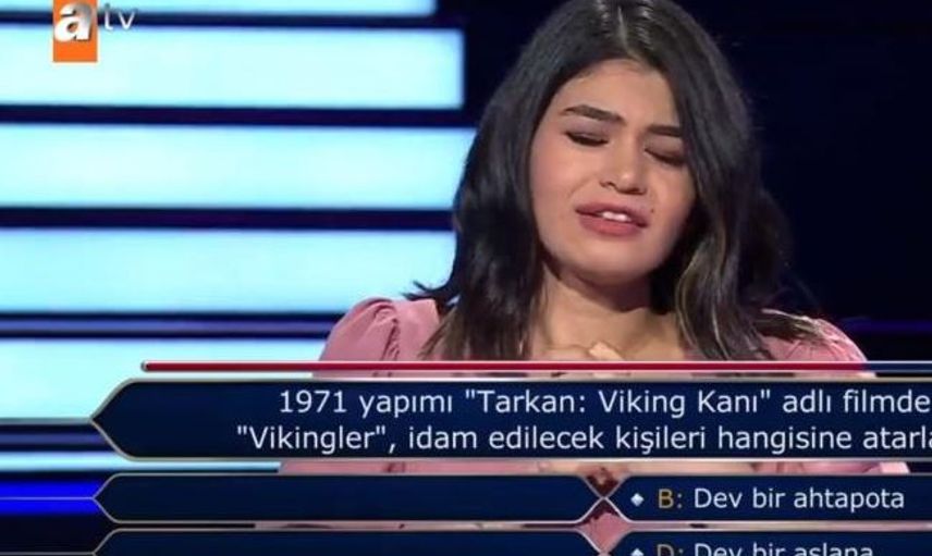 Kim Milyoner Olmak İster Yarışması'nda Verdiği Tepkiyle Gündem Oldu