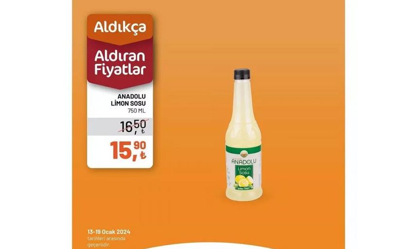 Tarım Kredi Kooperatif Marketleri’nden enflasyona karşı atak: Ocak ayında birçok ürüne indirim yapıldı