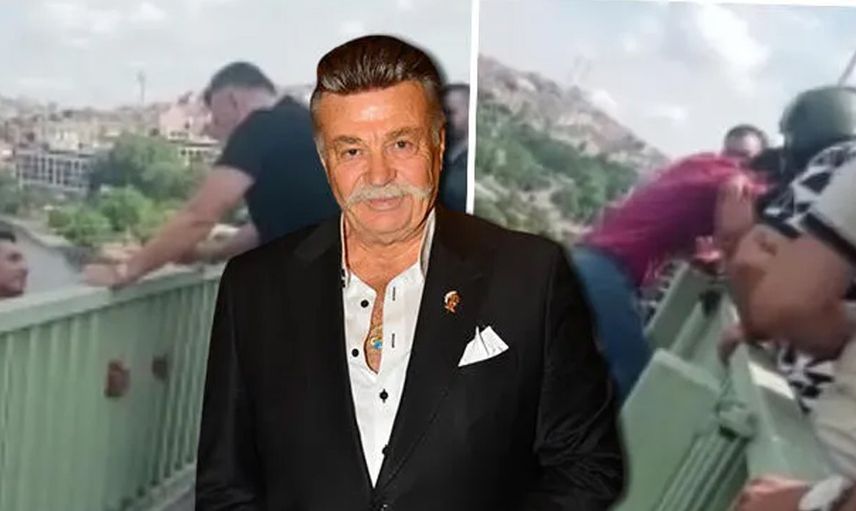 Yeşilçam'ın yıldız oyuncusu Nuri Alço Haliç Köprüsü'nden kendini atmaya çalışan gence engel oldu
