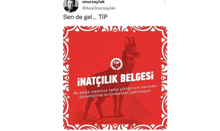 Ünlü oyuncudan herkesi şaşırtan hamle! Türkiye İşçi Partisi'ne üye oldu