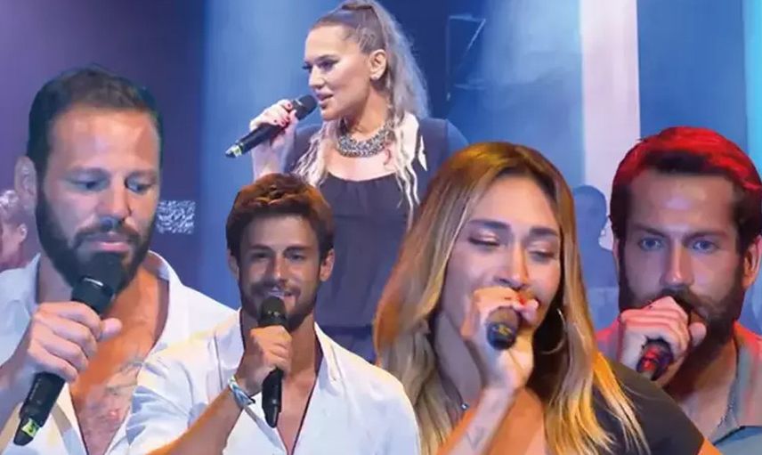 Survivor Yunus Emre'den birleşme partisinde manidar şarkı seçimi: Aleyna'nın gözlerinin içine bakarak... ''Kendim ettim kendim buldum!''