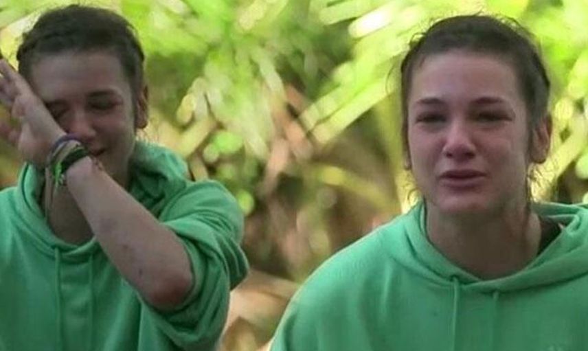 Survivor Nisa'nın görüntüsüyle çalkalanıyor kaybettiğini anlayınca parkura kafa attı sonra da acıdı deyip ağladı