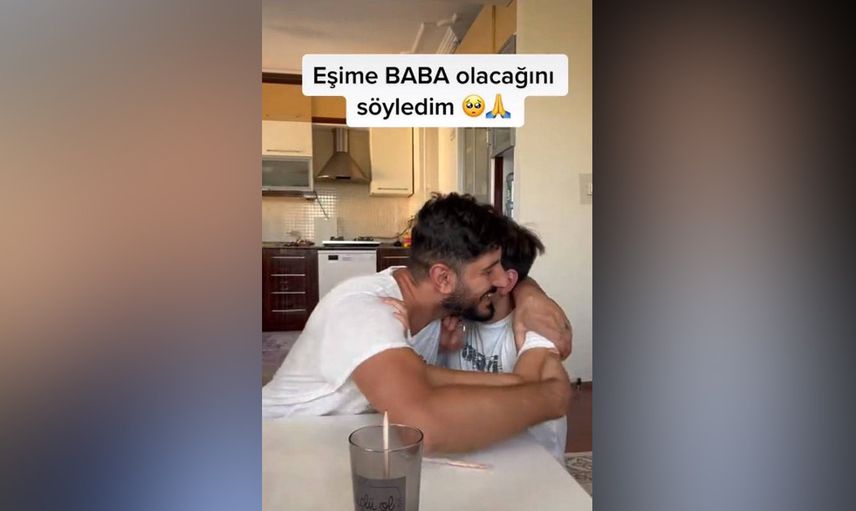 Hamile olduğunu böyle duyurdu!