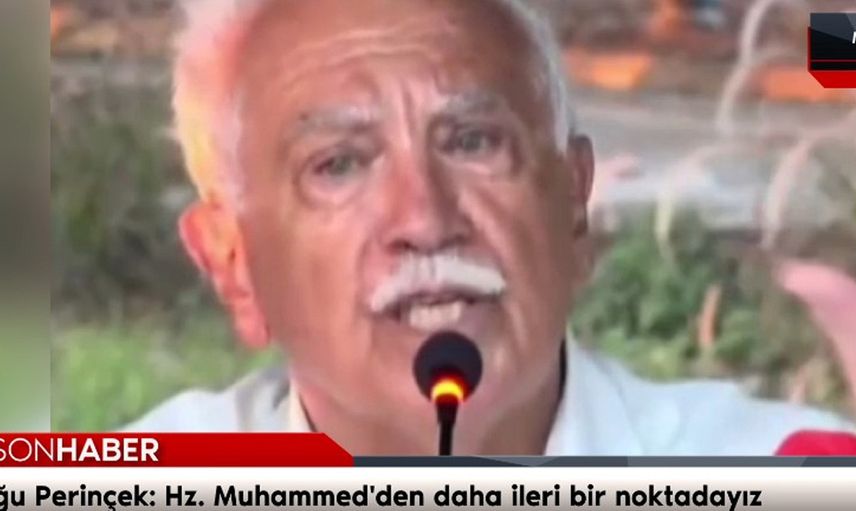 Canlı yayına katıldı