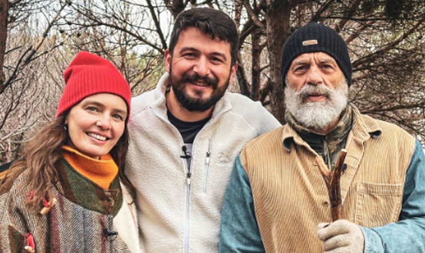 Nil Karaibrahimgil ailesiyle doğaya kaçtı: Şehir demek tehlike demek!