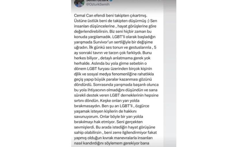 Cemal Can Canseven ve Semih Öztürk arasında büyük kriz! Konuşmalar ifşa oldu ortalık birbirine girdi