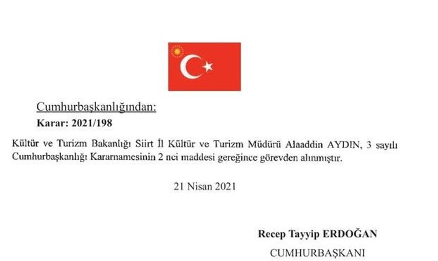 Kabine'de Değişiklik! Değişiklik Yaşanan Bakanlıklar!