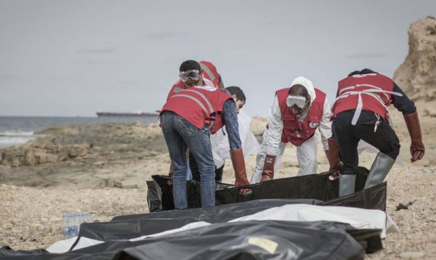 Libya Sahilinde İnsanlık Dramı Yaşanıyor