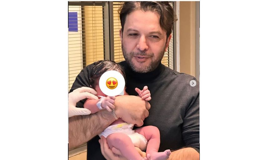 Nihat Doğan, baba oldu müjdeli haberi sosyal medya hesabından duyurdu
