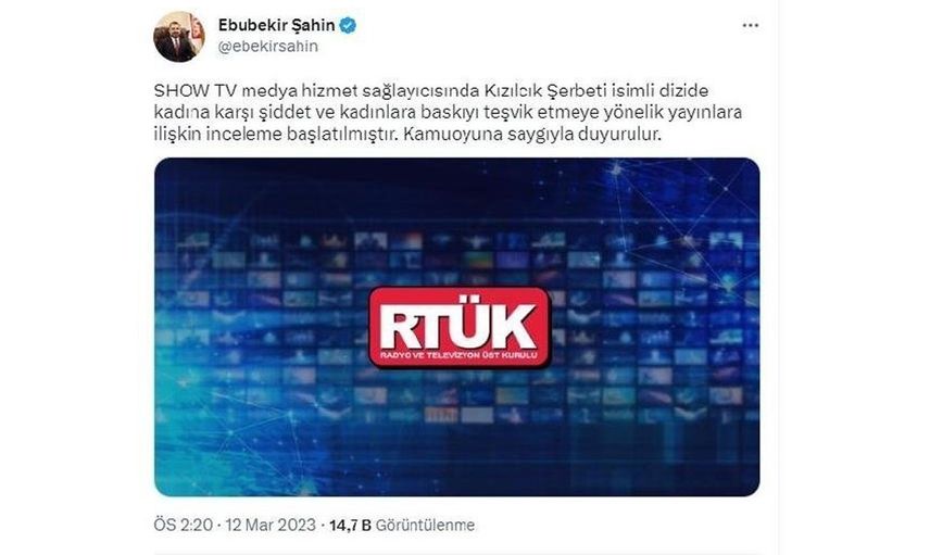 Kadına şiddet ve tecavüz sahnesi olay olmuştu! Kızılcık Şerbeti'ne RTÜK engeli!