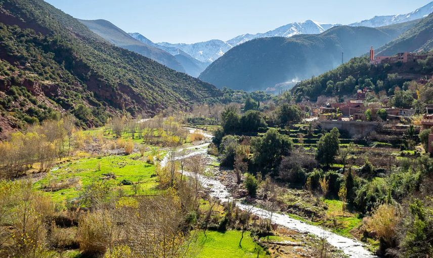Yüksek Atlas Dağları ve Marakeş, Fas