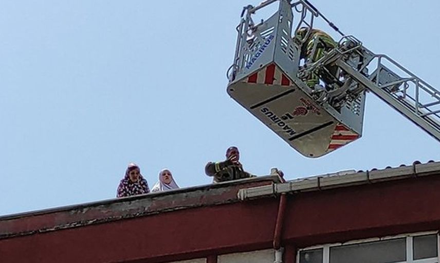 İstanbul’da Korku Dolu Anlar: Binada Yangın Çıktı!