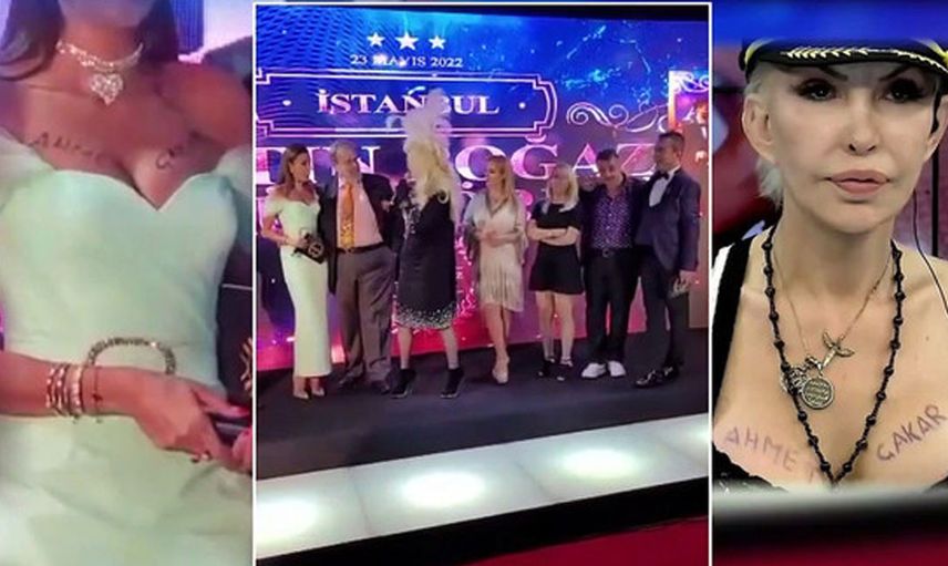 Seyhan Soylu yine yaptı yapacağını! Özge Ulusoy'un göğüslerine Ahmet Çakar imzası attı görenler kahkahaya boğuldu