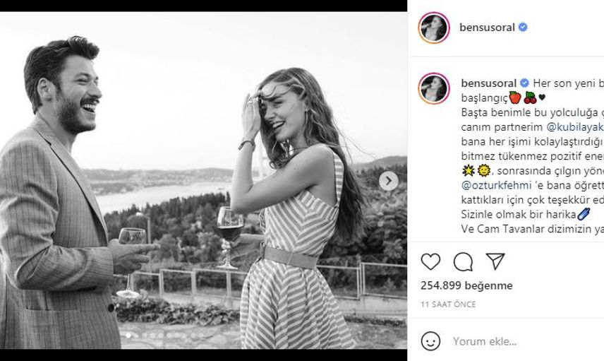 Cam Tavanlar Dizisi Final Yapıyor! Bensu Soral ve Kubilay Aka'dan Veda Mesajı!