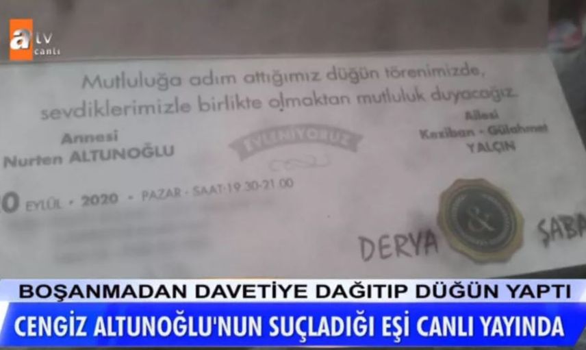  CANLI YAYINDA ORTAYA ÇIKTI