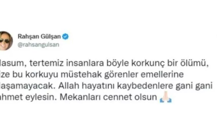 13 Kasım Taksim patlamasının ardından ünlülerden başsağlığı mesajları geldi hangi ünlü ne dedi?