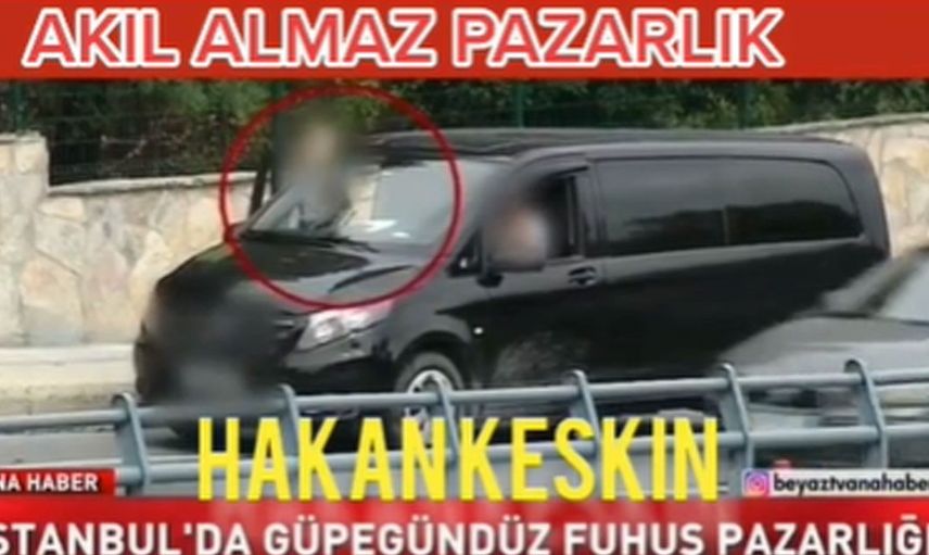 İstanbul'da güpegündüz sokakta fuhuş yaptılar! O anlar anbean kameralara yansıdı