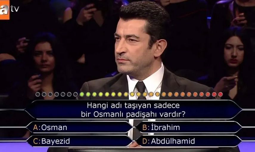 Kim Milyoner Olmak İster'e Osmanlı sorusu damga vurdu: Tarih bilenler bakar bakmaz çözdü!