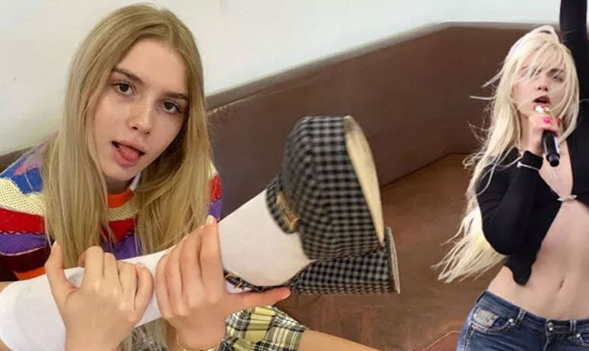 Dün hastanede bugün paritlerde! Aleyna Tilki hastaneden çıkar çıkmaz soyundu attığı sütyensiz poz yürek hoplattı