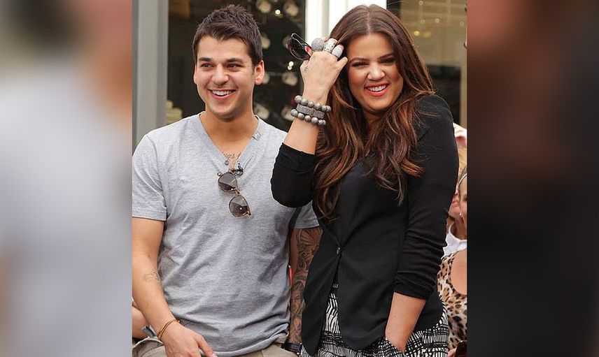 Khloe Kardashian ve erkek kardeşi Robert