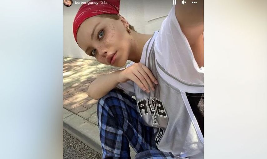 Beren Güney cinsiyet değiştirme ameliyatı sonrası öyle bir poz verdi ki belden aşağısı göründü