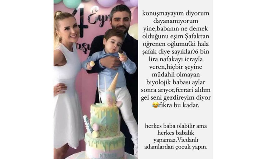 Ece Erken eski eşini ifşa etti 