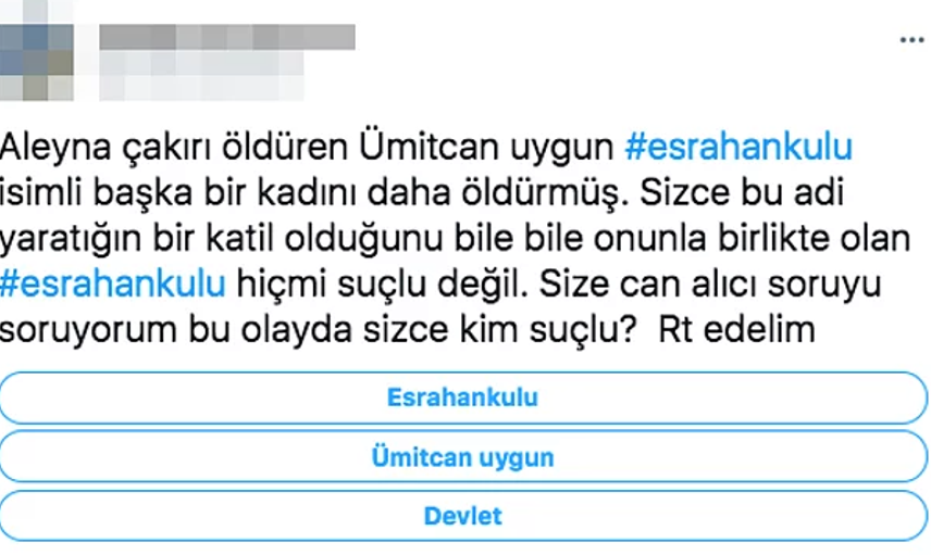 Ümitcan Uygun İle Aynı Evde Kaldıktan Sonra Ölü Bulunan Esra Hankulu İçin Yapılan Çirkin Yorumlar