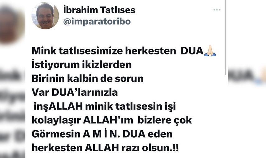 İbrahim Tatlıses acı haberi duyurdu: İdo Tatlıses ve Yasemin Şefkatli'nin yeni doğan ikizlerinden biri...