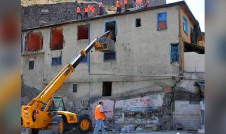 Ankara’da genelevler yıkıldı! Geriye yaşanan iğrençlikler kaldı
